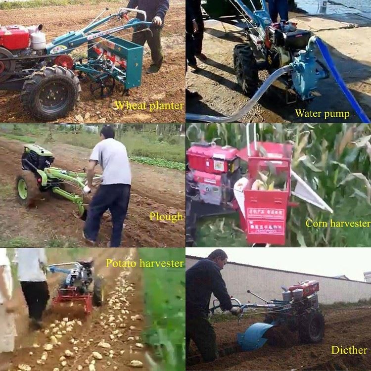 Applications of two wheeled tractor