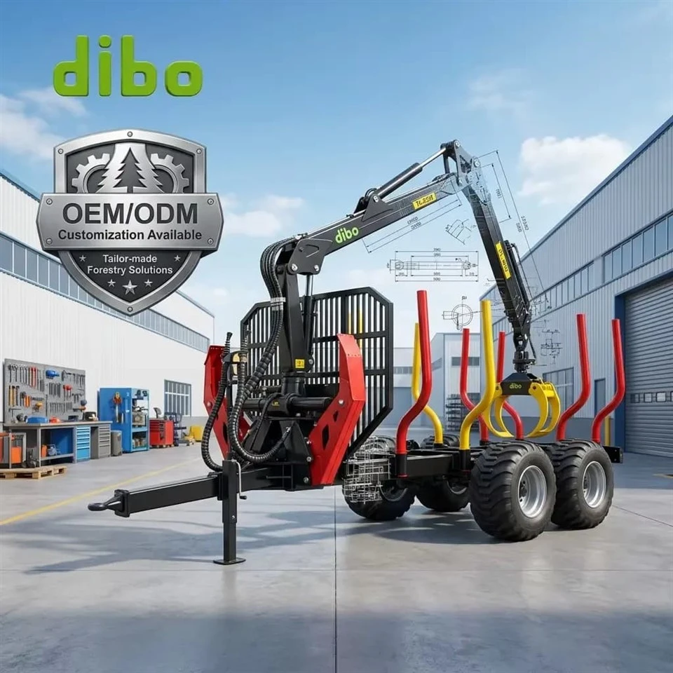 Heavy Duty 8.5m Timber Crane