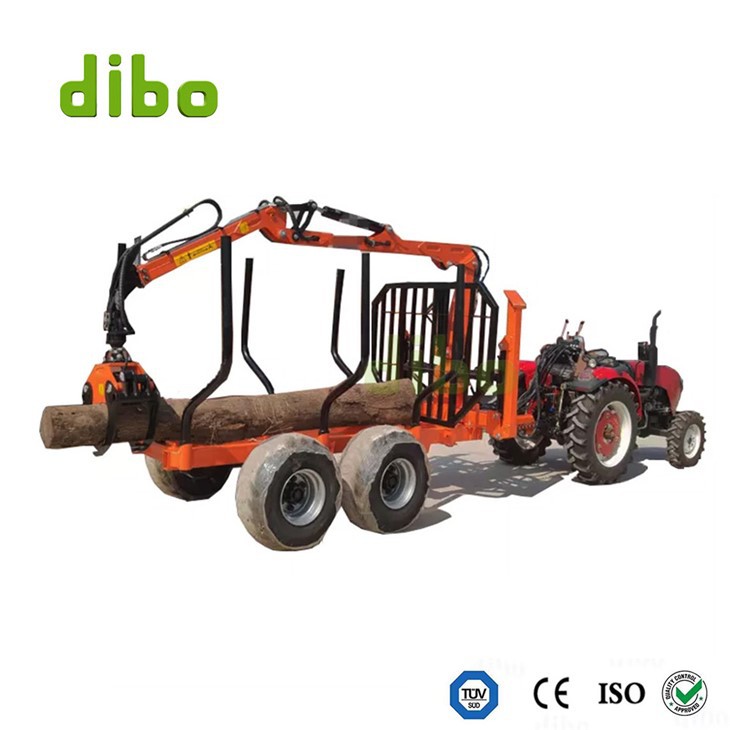 Log trelè ak konfwonte pou traktè